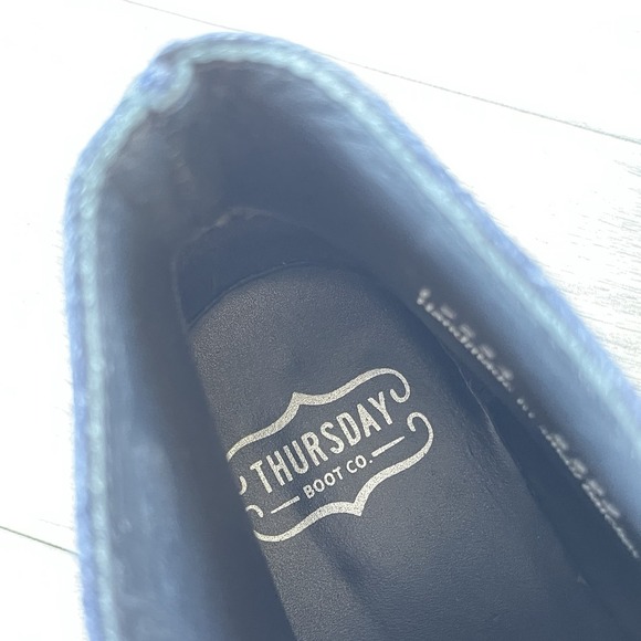 Thursday Boot Company Everyday Men 11.5 Scout Blue Suede Chukka Ankle Boots Lace main image 10